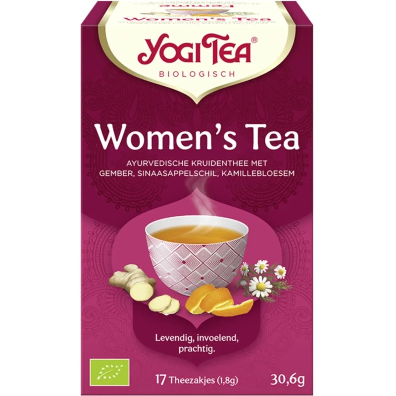 Yogi Tea Women's Tea Bio per pakje