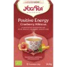 Yogi Tea Positive Energy Cranberry Hibiscus pakje