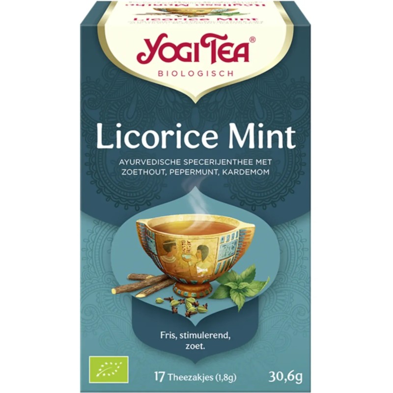 Yogi Tea Licorice Mint Bio pakje