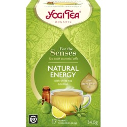 Yogi Tea for the senses natural energy - tray: 6 stuks