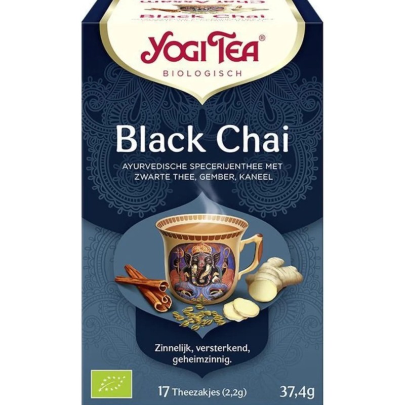 Yogi Tea Black Chai Bio pakje