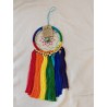 Dromenvanger Rainbow 11cm met lange kwastjes