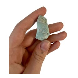 Larimar schijf gepolijst nr.6