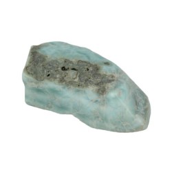 Larimar schijf gepolijst nr.6