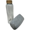 Waterdrop Glass bottle 600 ml Transparant / Clear glass