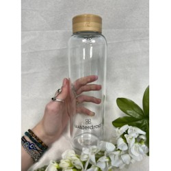 Waterdrop Glass bottle 600 ml Transparant / Clear glass