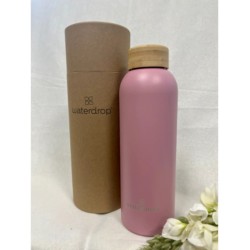 Waterdrop Steel bottle 600 ml Pastel pink matt