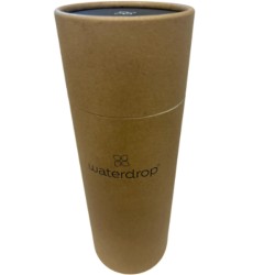 Waterdrop Steel bottle 600 ml Charcoal brushed