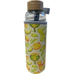 Waterdrop Glass bottle 600 ml Glow