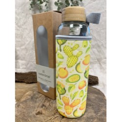 Waterdrop Glass bottle 600 ml Glow