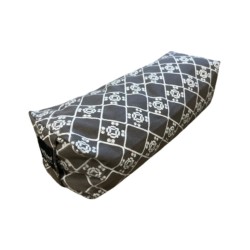 YogaStyles meditatiekussen - mini bolster design xs - grijs - bolletjes