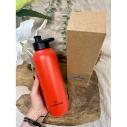 Waterdrop Sports bottle 800 ml Micro lyte Orange with pull-up cap