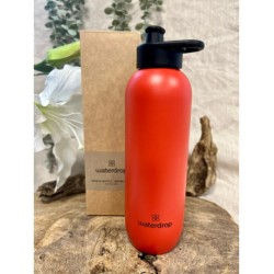 Waterdrop Sports bottle 800 ml Micro lyte Orange with pull-up cap