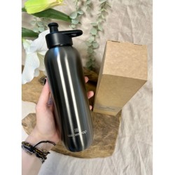 Waterdrop Sports bottle 800 ml Charcoal with pull-up cap