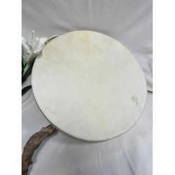 Ocean Drum 50 cm - effen - wit