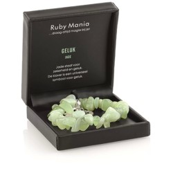 Jade Ruby Mania- armband nr 18- nugget