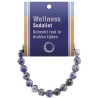 Sodaliet powerbead armband + kaart