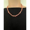 Rhodochrosiet splitketting