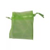 Organza buidel 7x9 groen licht