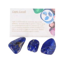 Lapis lazuli AA 100 gr- trommelstenen -mt3- met info