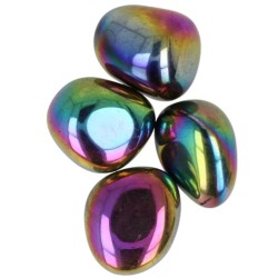 Titanium Aura 50 gr- trommelstenen -mt3- -gecoat-