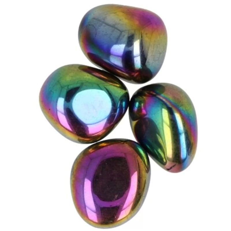 Titanium Aura 50 gr- trommelstenen -mt3- -gecoat-