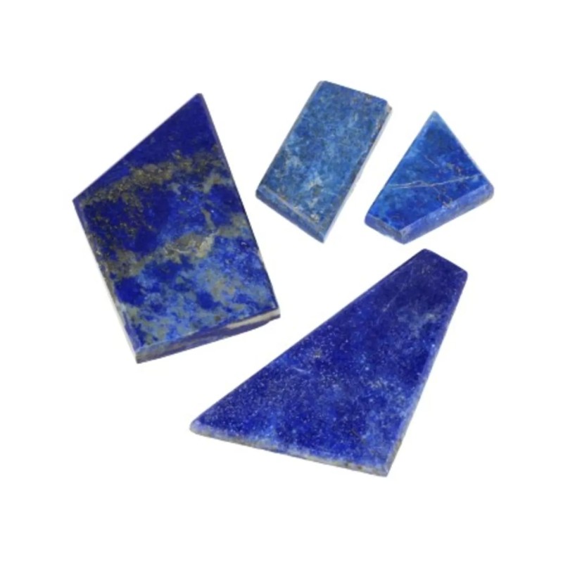 Lapis Lazuli schijfjes - cabochons 100 gr-