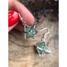 Aventurijn groen merkabah sieraden set