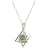 Aventurijn groen merkabah sieraden set