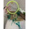 Dromenvanger - Spiegel - 22cm - Groen - Dreamcatcher