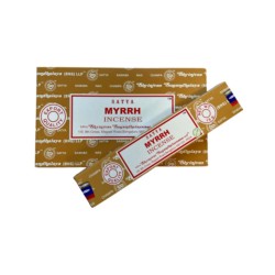 Myrrh wierook 15 grams Satya - doos van 12 st-