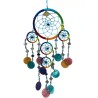 Dromenvanger spiegel-schelp 11 cm - Rainbow - Dreamcatcher