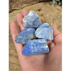 Lapis Lazuli A 250 gr- ruwe brokjes