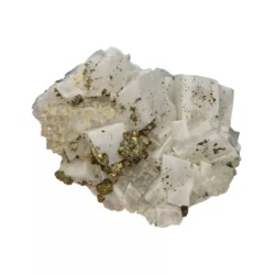 Calciet met Pyriet ruw nr-01