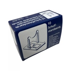 Plastic schuifstandaardjes - doosje 10 stuks