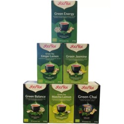 Yogi Tea Green Power - Green Tea Selection - 6 pakjes x17 theezakjes