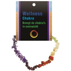 Chakra splitarmband + kaart