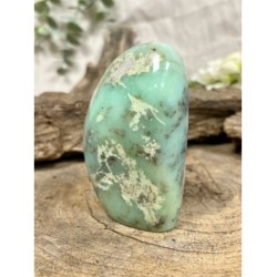 Chrysopraas edelsteen sculptuur nr-02