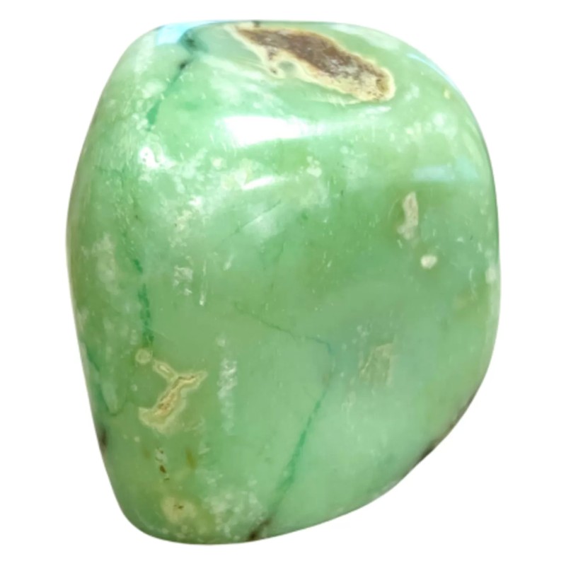 Chrysopraas edelsteen sculptuur nr-03