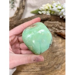 Chrysopraas edelsteen sculptuur nr-03