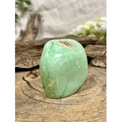 Chrysopraas edelsteen sculptuur nr-03