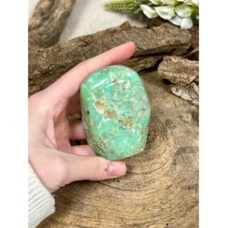 Chrysopraas edelsteen sculptuur nr-04