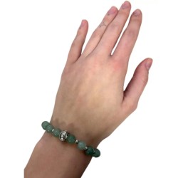 Aventurijn groen sterrenbeeld armband - Kreeft