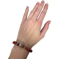 Jaspis rood sterrenbeeld armband - Ram