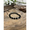 Onyx sterrenbeeld armband - Steenbok