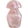 Roze kwarts edelsteen paddenstoel 100-200 gram