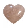 Roze kwarts edelsteen hart 200-250 gram