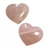 Roze kwarts edelsteen hart 200-250 gram