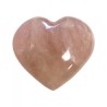 Roze kwarts edelsteen hart 400-550 gram