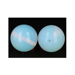 Opaliet 18 mm kraal - losse kraal -synth-